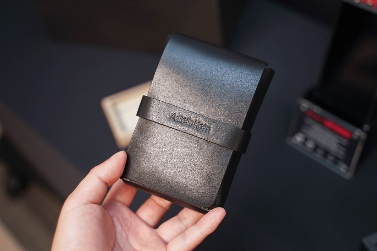 そのほかイヤフォンなどを収納するためのポーチも付属する。なお、このポーチにSP4000本体は入らない