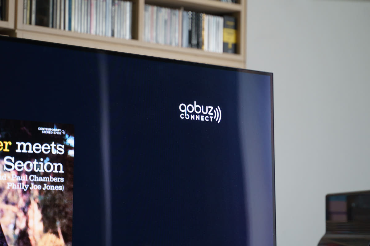 Qobuz Connectを使うことで、CINEMA 70sでQobuzの配信楽曲を再生できる