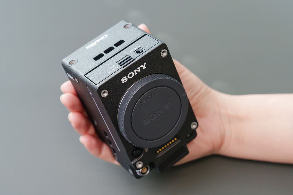 「VENICEエクステンションシステムMini(CBK-3621XS)」カメラヘッド部