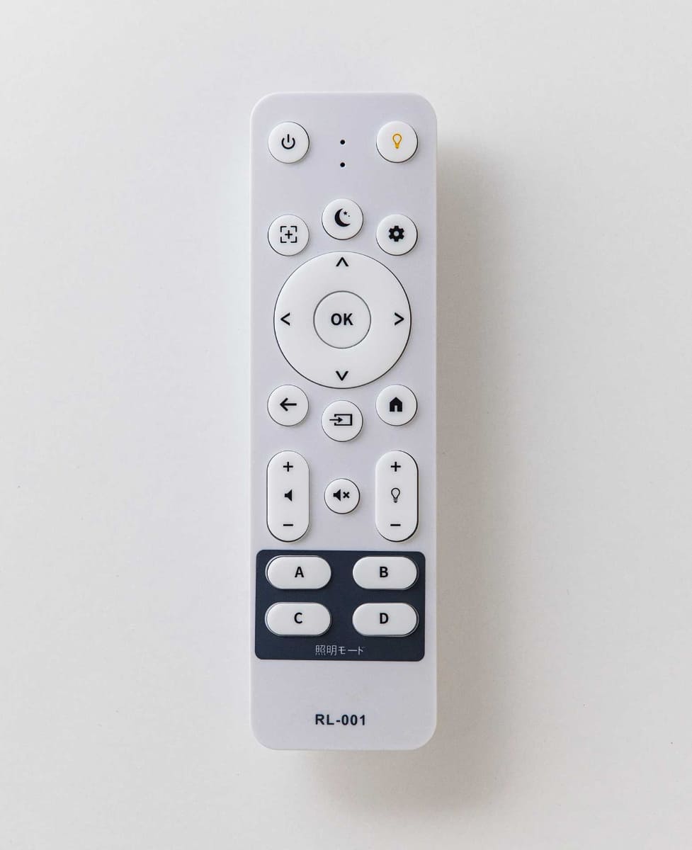 付属リモコン