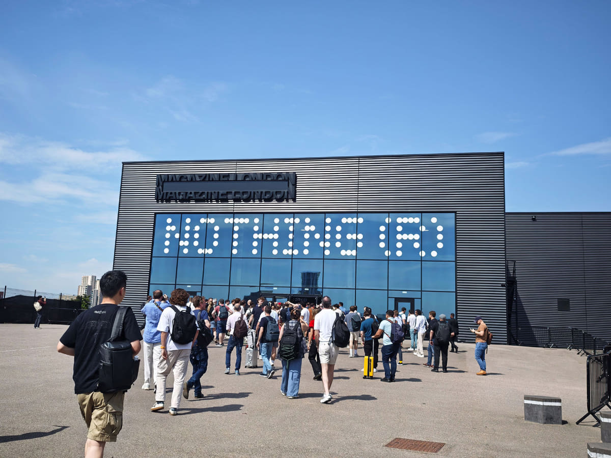 イベントはNothing本社のあるロンドン市内で開催