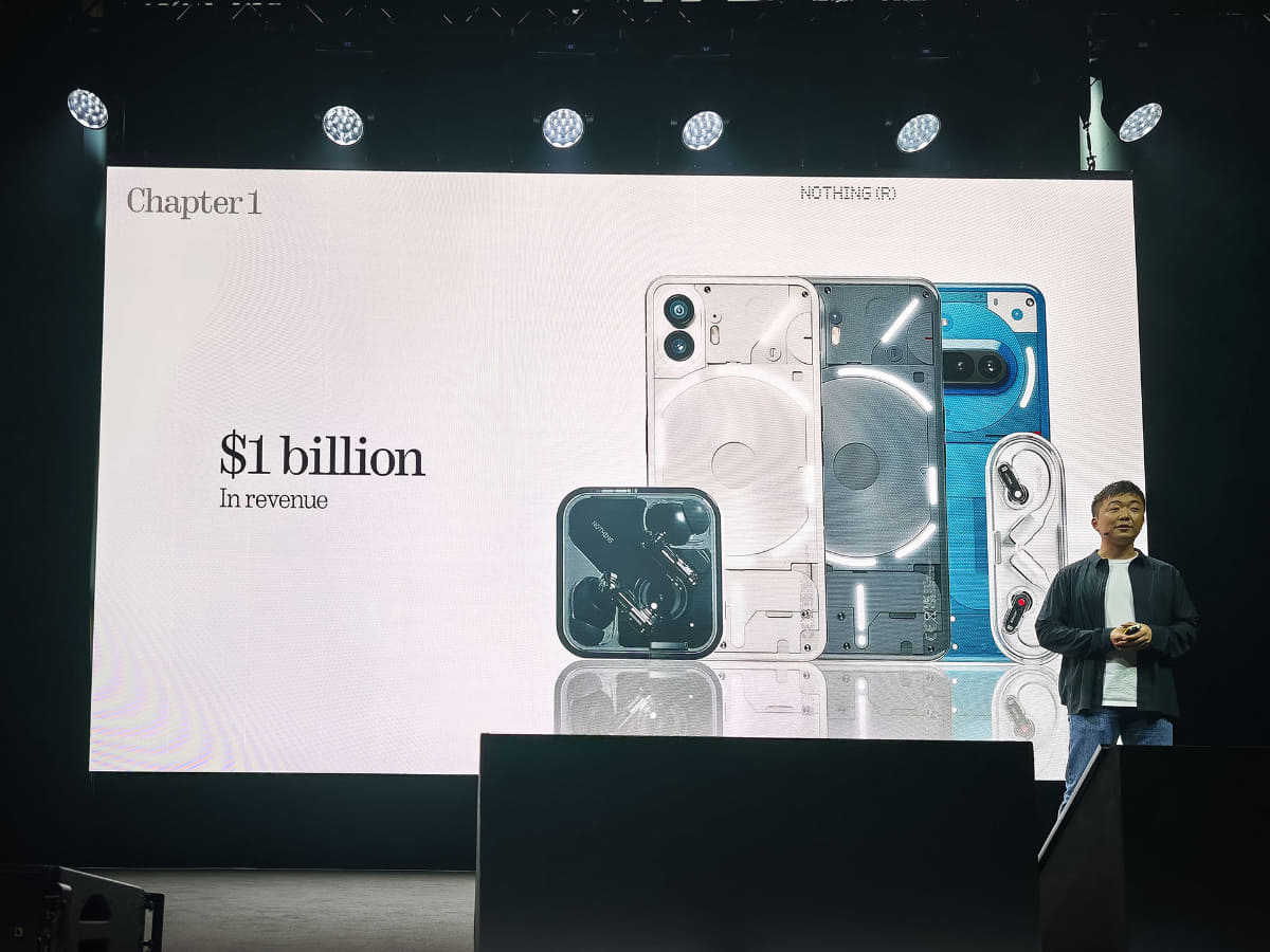 これまでのハードウエアビジネスで10億ドルの収益を実現