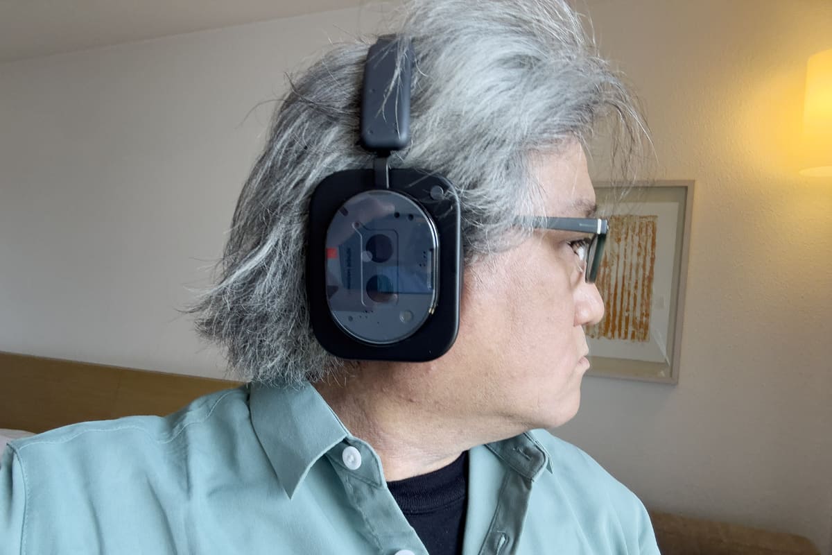 ブラックの方をつけてみた