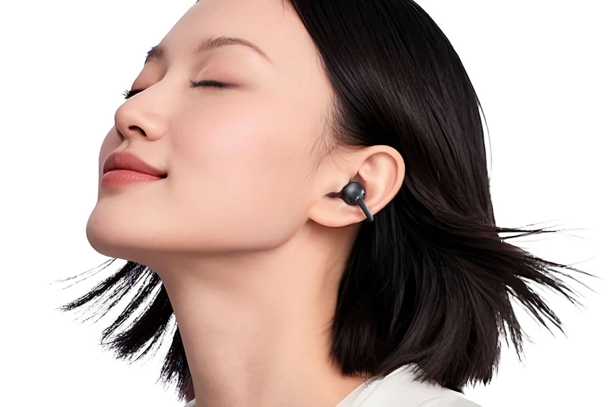 EarFun Clipの装着イメージ
