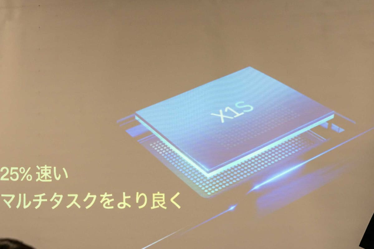 新型チップ「XREAL X1S」を採用する
