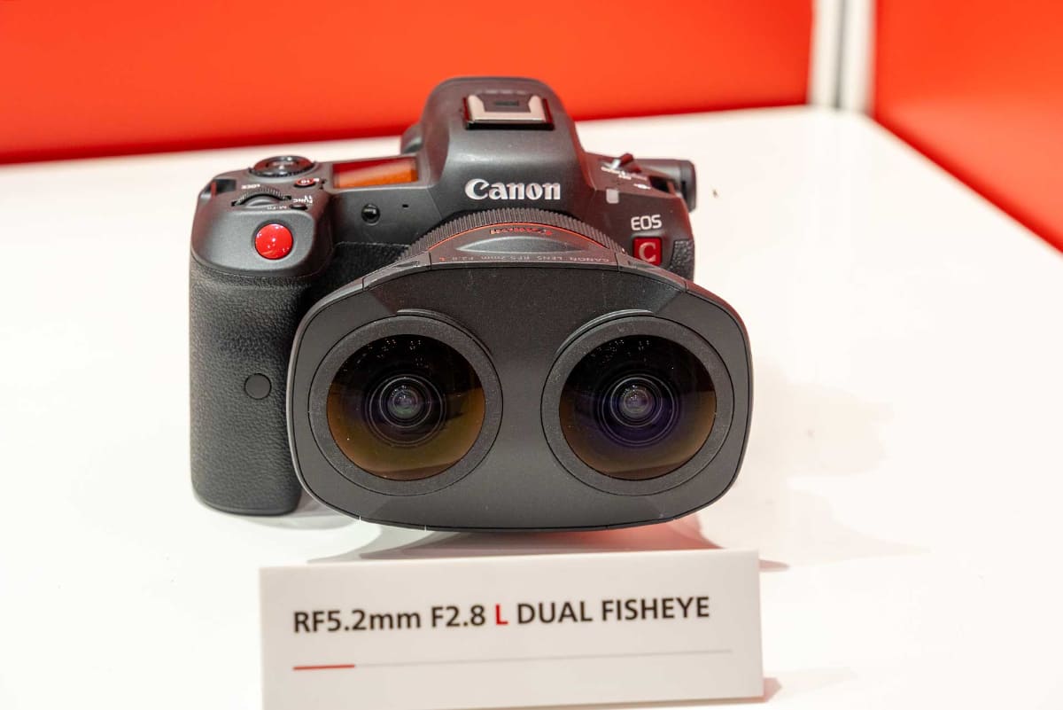 EOS VR SYSTEMの展示