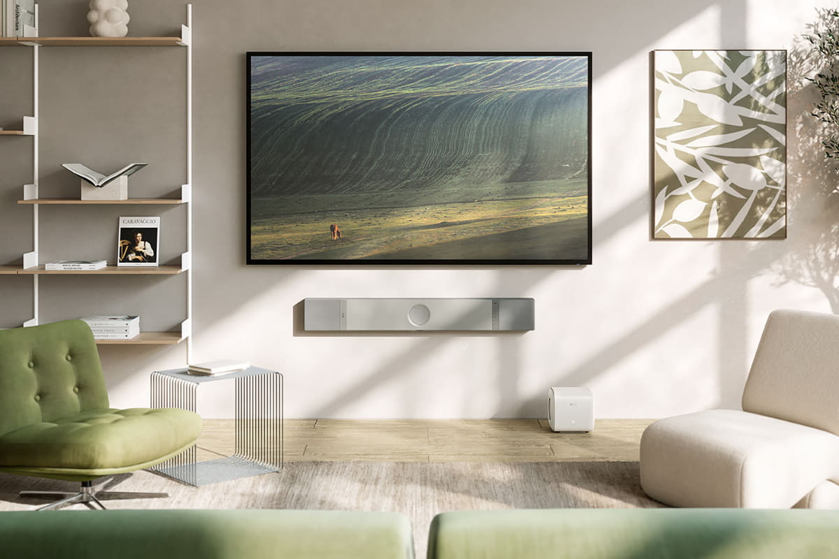 壁掛け設置も可能