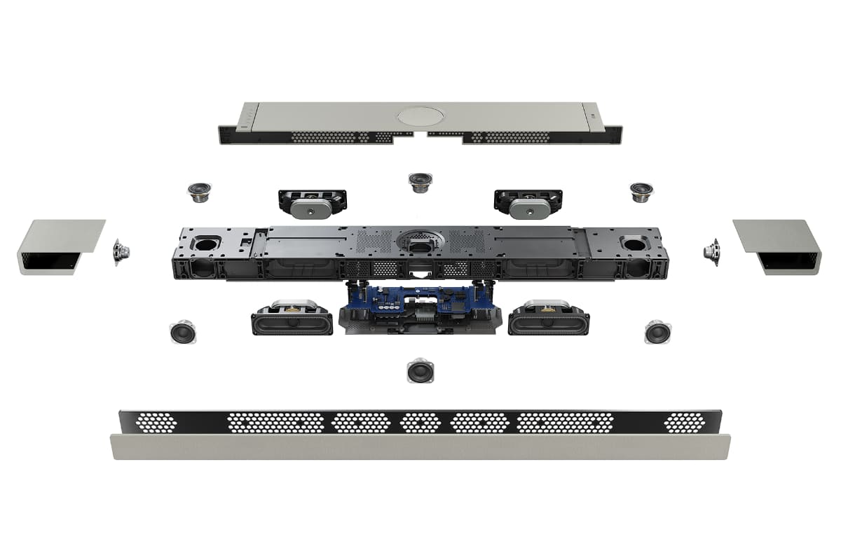 内部のユニット配置