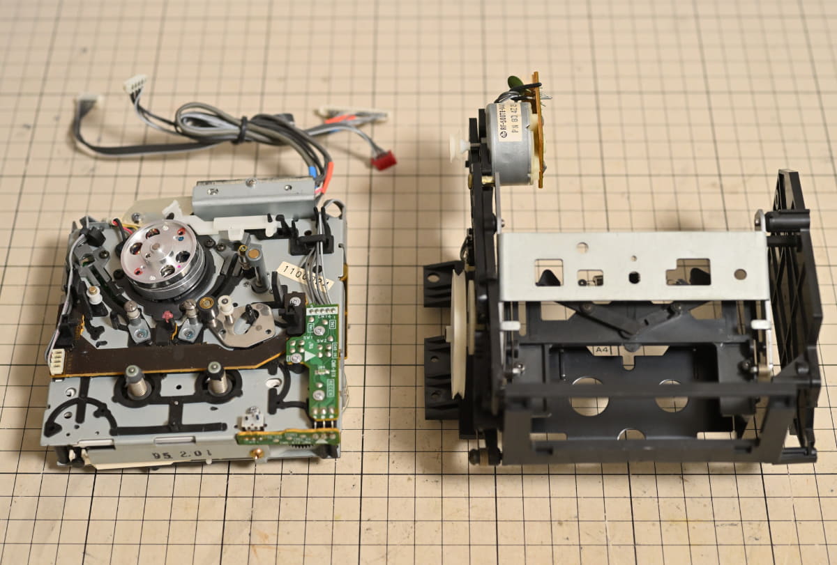 メカデッキとカセコンを分離