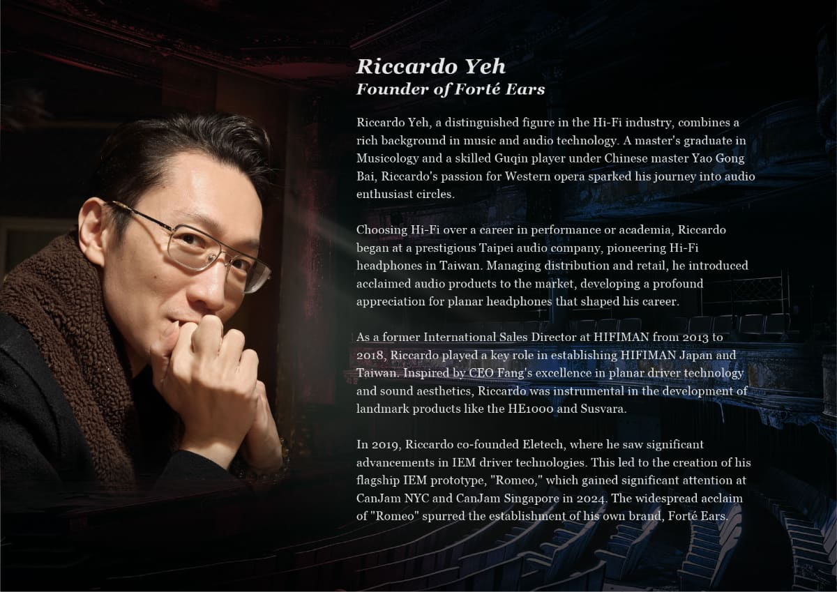 創設者Riccardo Yeh氏