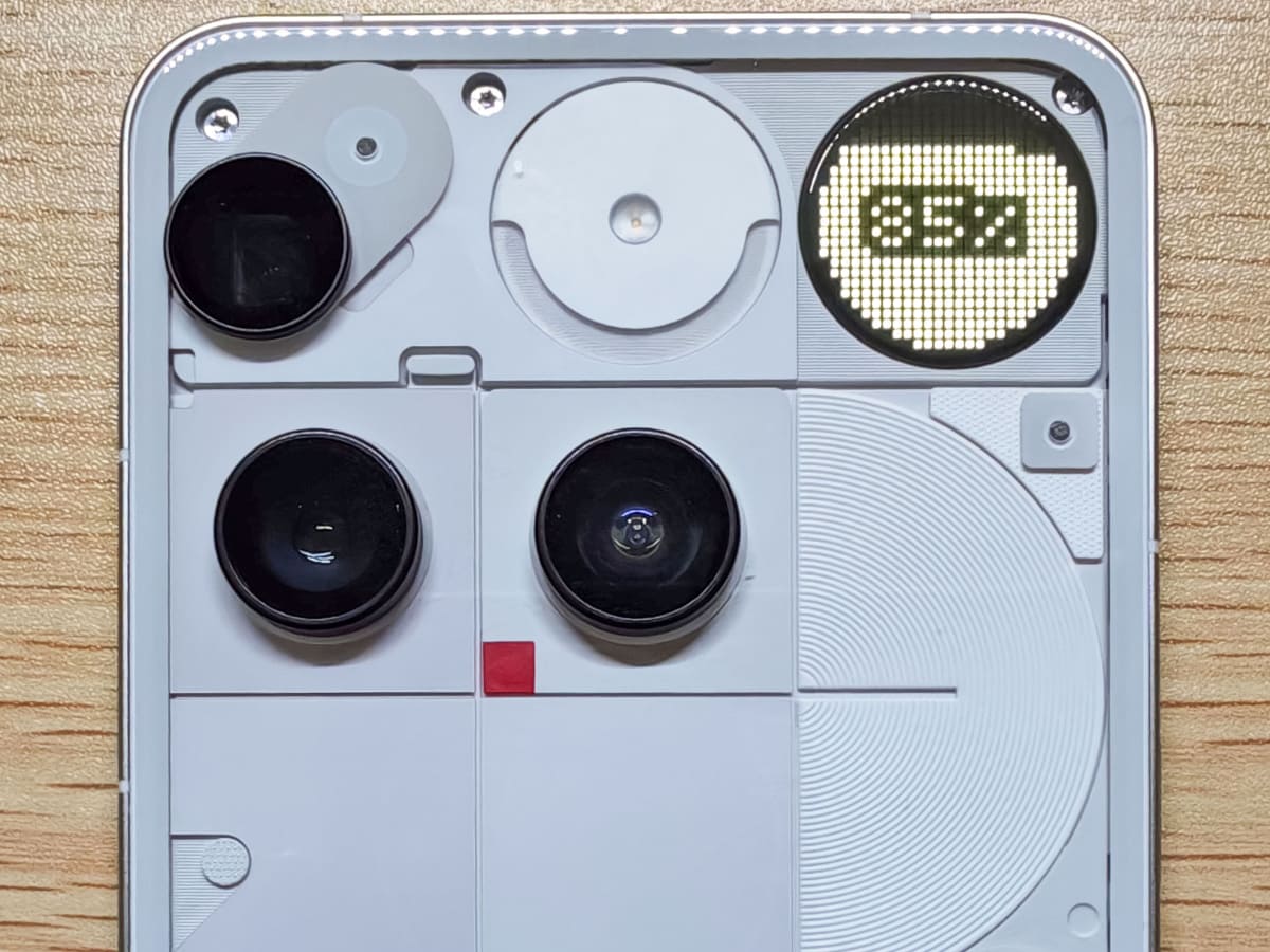 Glyph Matrixにバッテリー残量を表示