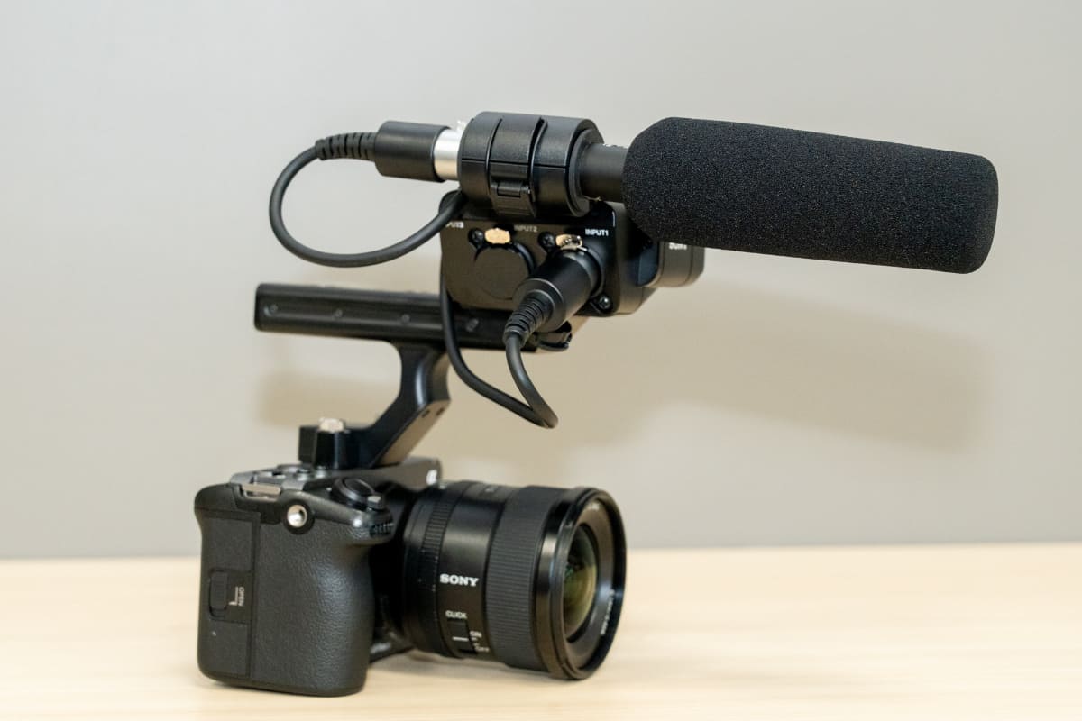 FX3に装着したところ