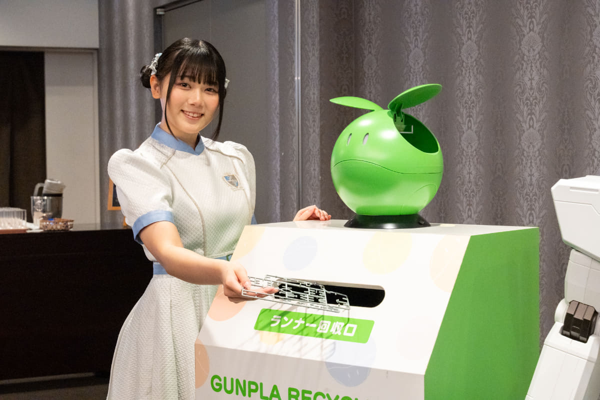 組み終わった後のランナーはハロの回収ボックスへ