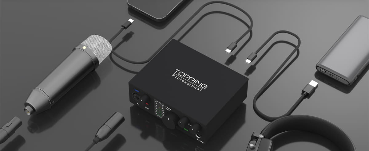 オーディオインターフェース「E1x2 OTG」