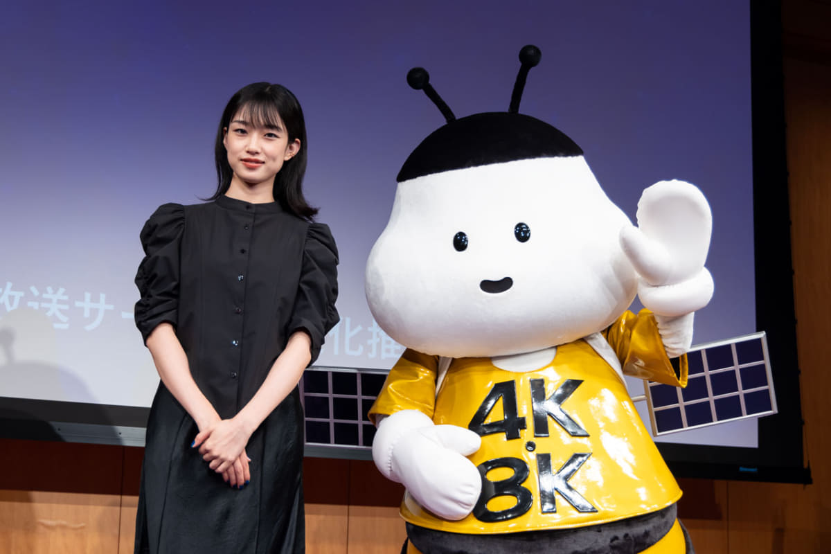 4K版「あんぱん」について、河合さんは「見た瞬間から(地デジと)違いが分かるほど、圧倒的に美しい映像」とコメント。「人物だけでなく、ロケの高知県の景色なども全部4Kで観たい。映像表現の幅が拡がっている感じがしました」と感想を語った