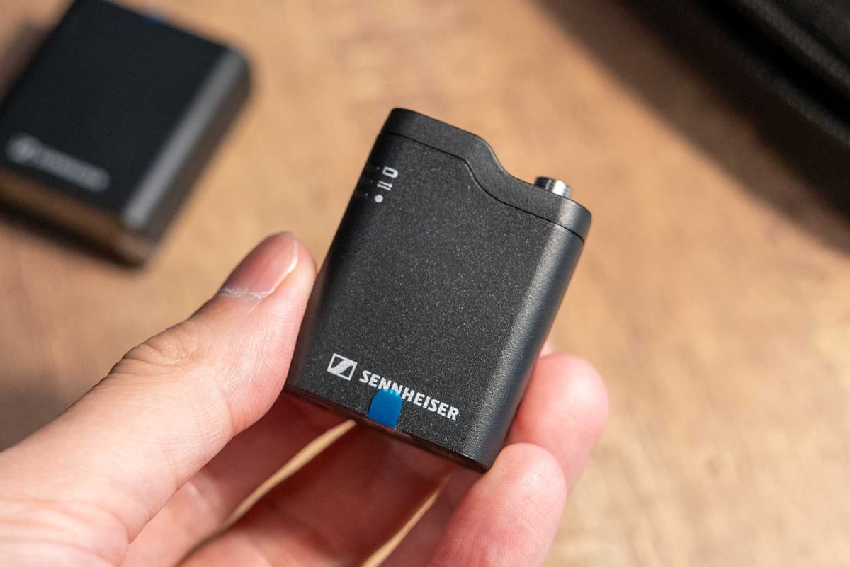 ゼンハイザーのワイヤレスマイク「Profile Wireless」シリーズのマイク