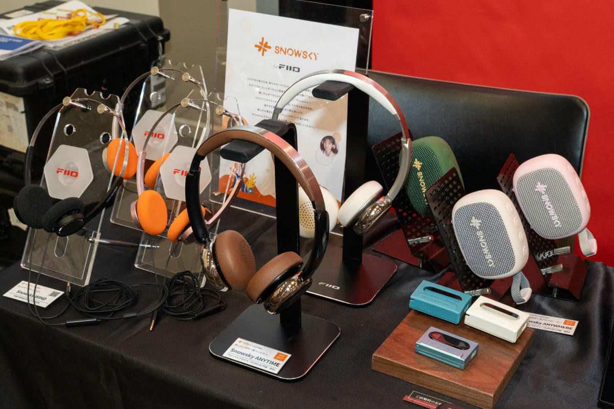 SNOWSKYシリーズも引き続き出展