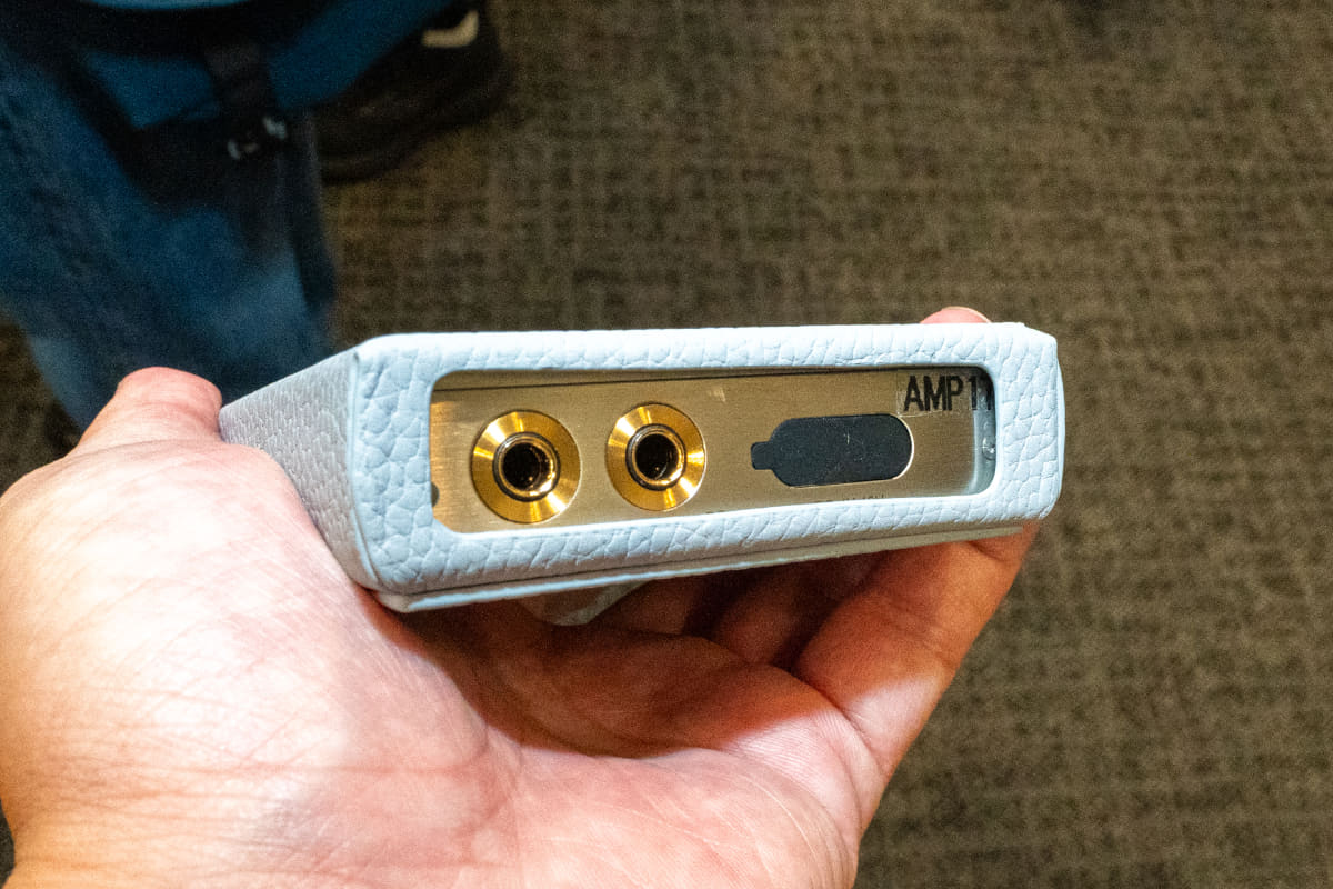 AMP17を装着したDX340