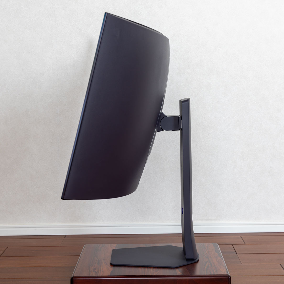 上下角度調整範囲