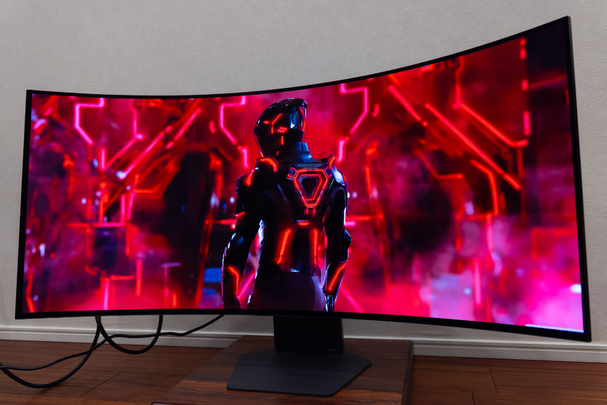 LGの有機ELゲーミングモニター「45GX950A-B」(33万円前後)
