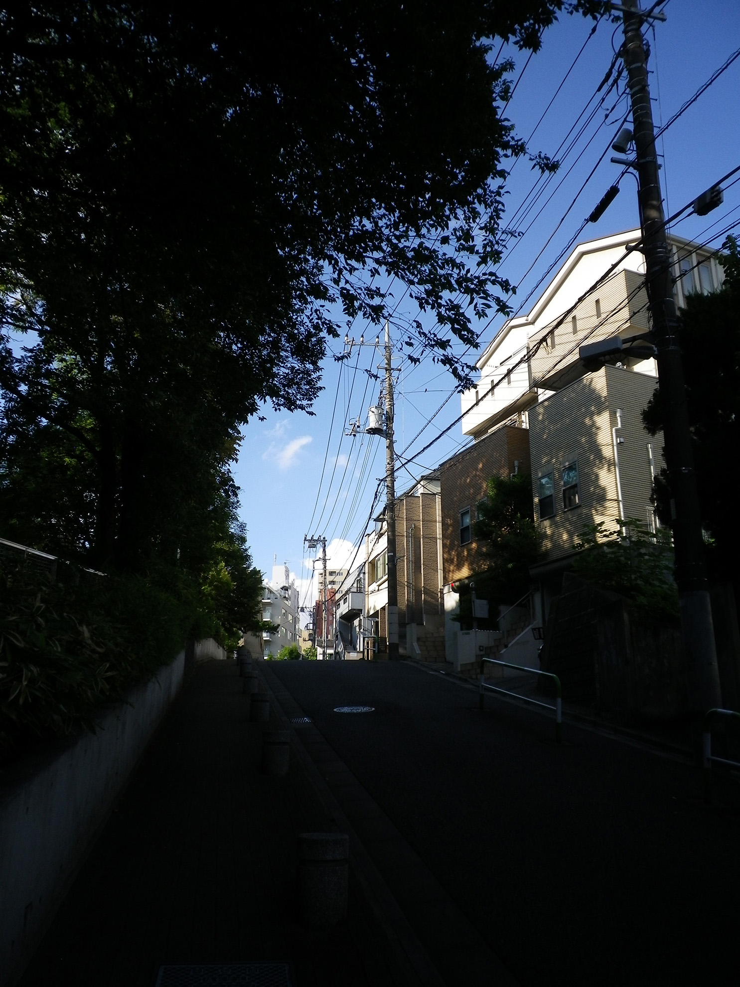 天気は晴れ。空の青もまた良き