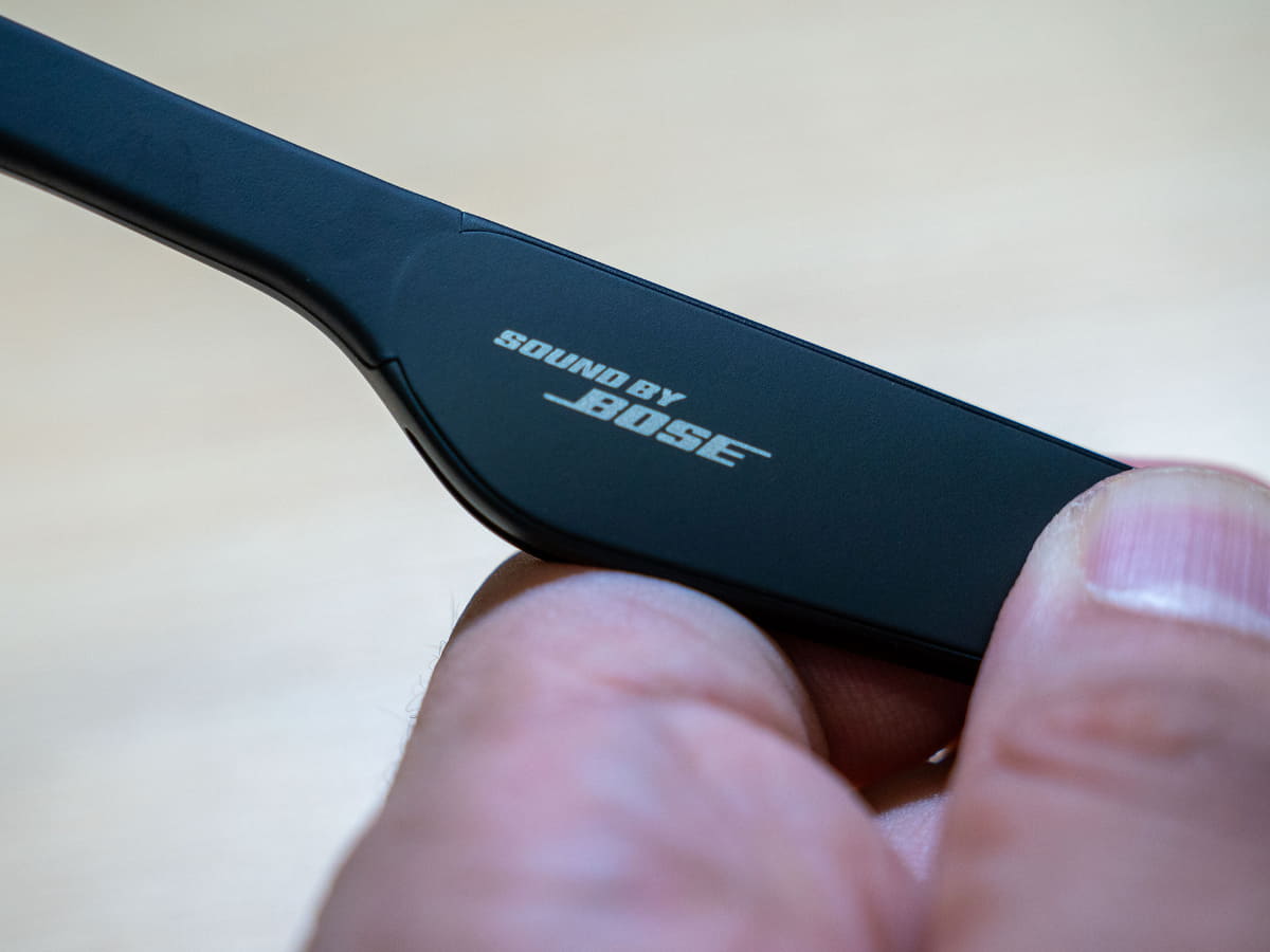 新たにBOSEのロゴが入ったが、協業はXREAL Oneも同様だった