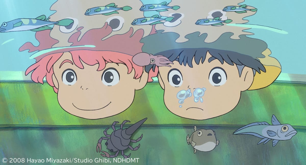 <span class="fnt-70">(C)2008 Hayao Miyazaki/Studio Ghibli, NDHDMT</span>