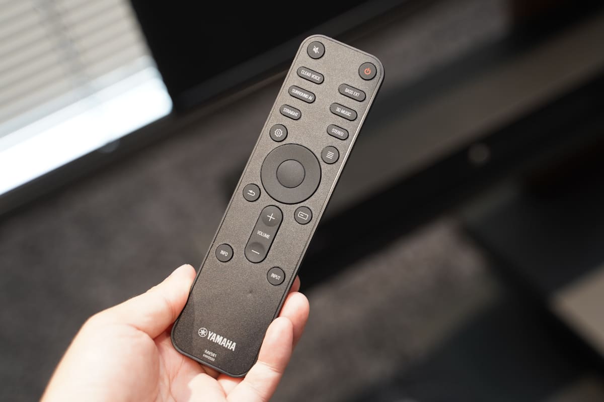 付属のリモコン