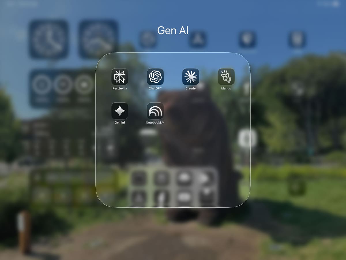 iPadOS 26での色調統一例