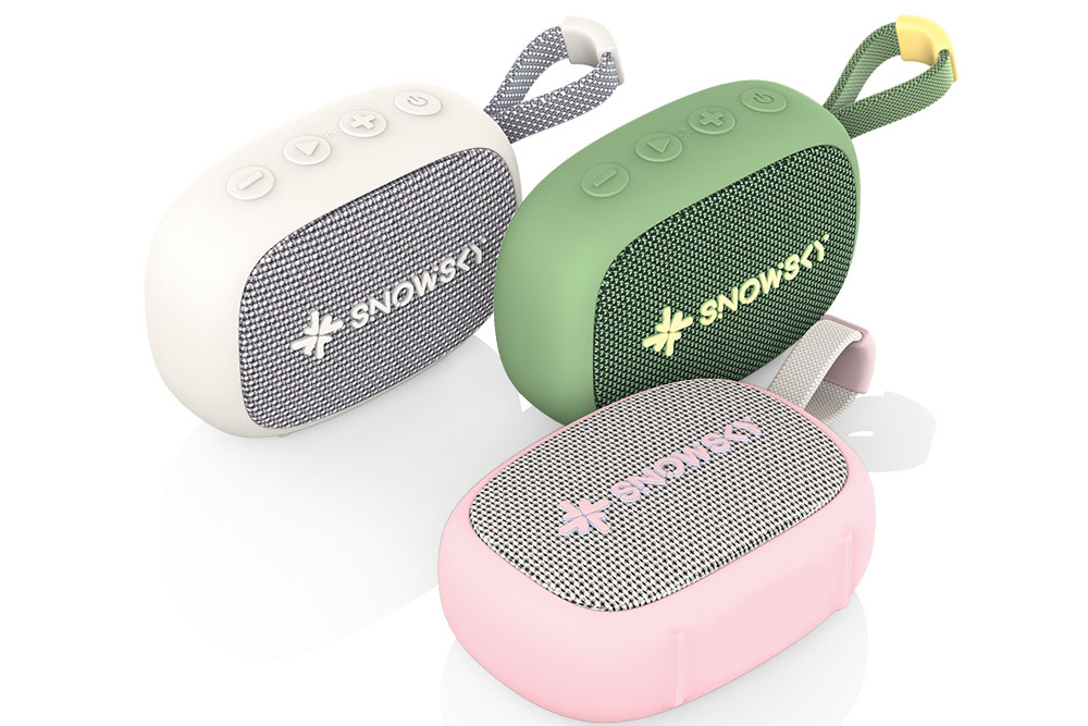 「Snowsky ANYWHERE」カラーはホワイト、ピンク、グリーンの3色