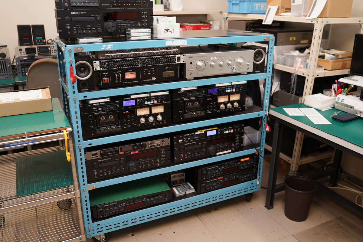 ここが、古いメディアをデジタル化する駆け込み寺だ