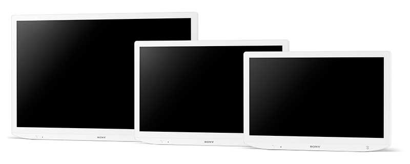 M1シリーズ。左から「LMD-43M1MD」「LMD-32M1MD」「LMD-27M1MD」