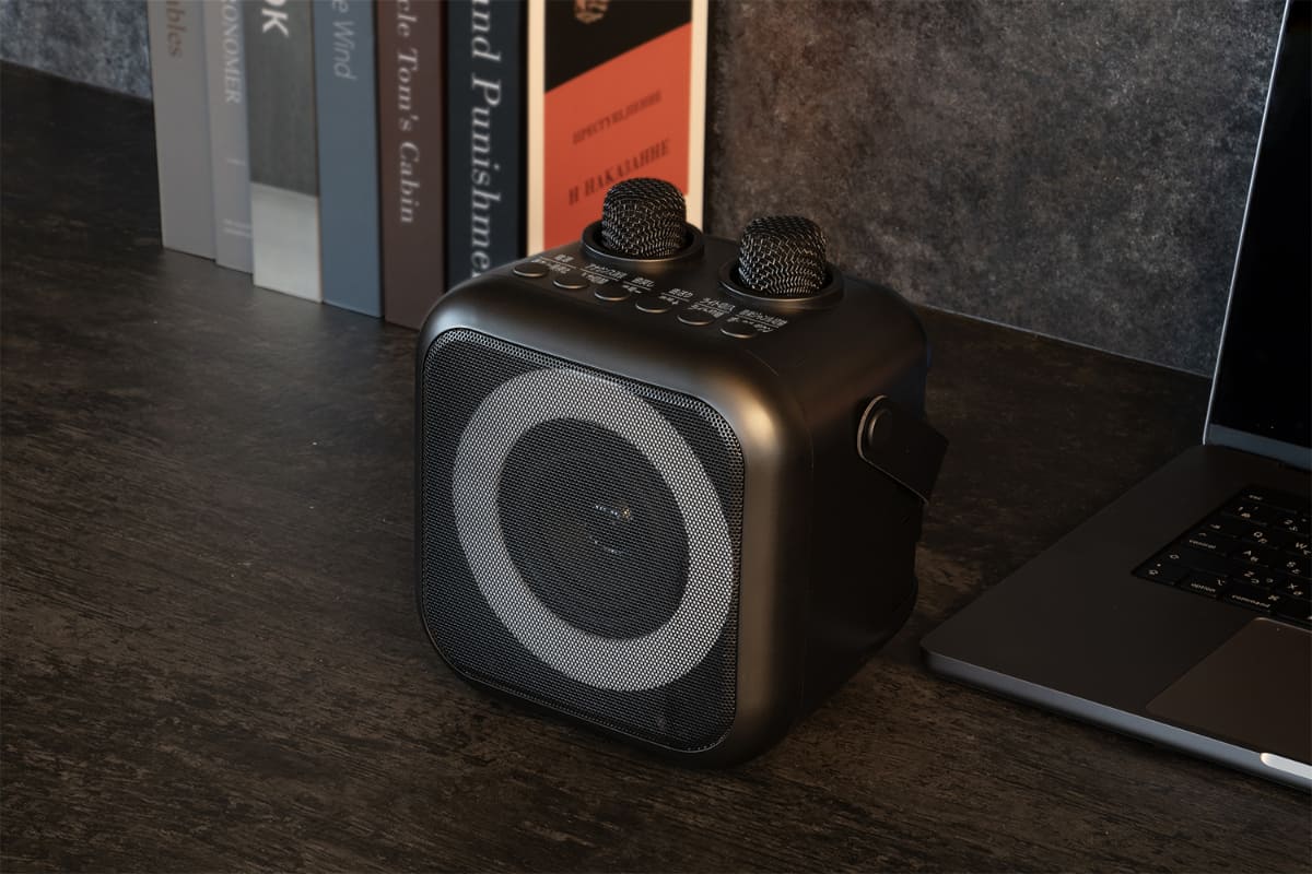 「モバイルスピーカー モバカラ ZQS-10KB-K」