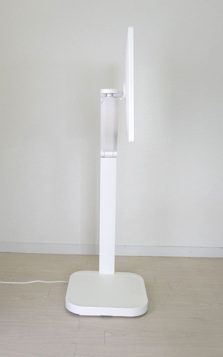 右が90度。左右で角度が異なる