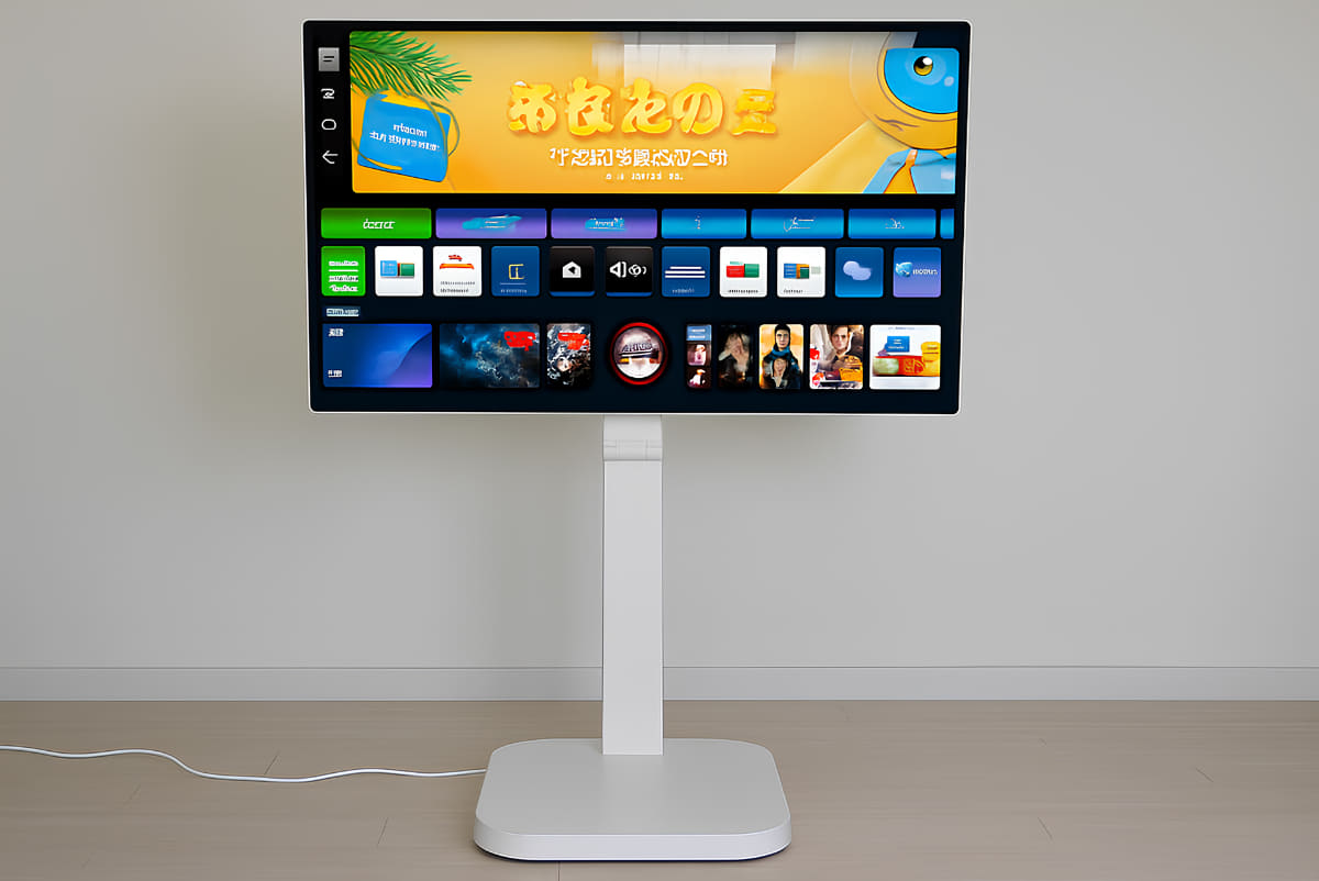 移動ができるLG Smart Monitor Swing