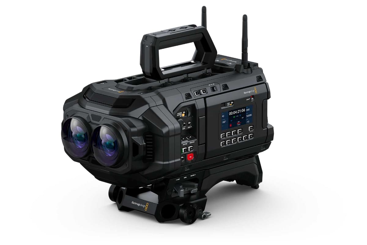Blackmagic DesignのApple Immersive Video用カメラ「Blackmagic URSA Cine Immersive」