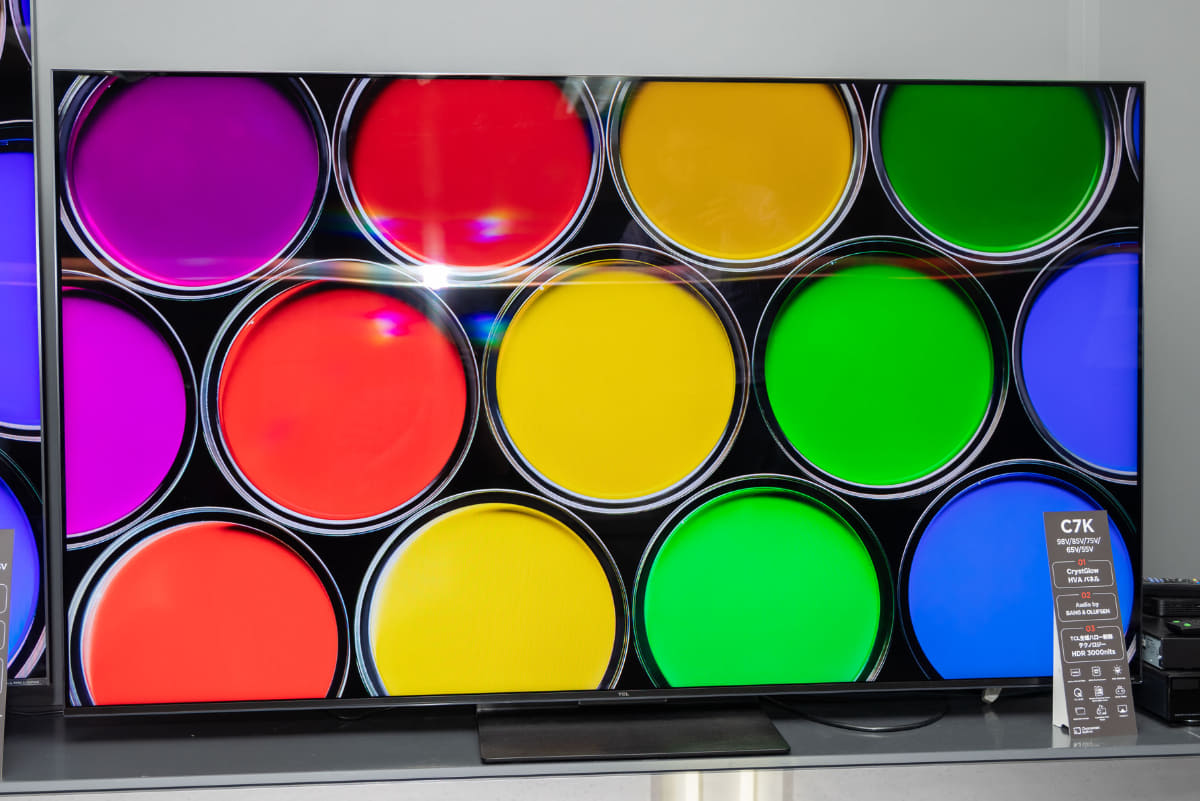 TCLの4KミニLED液晶テレビ「C6K」