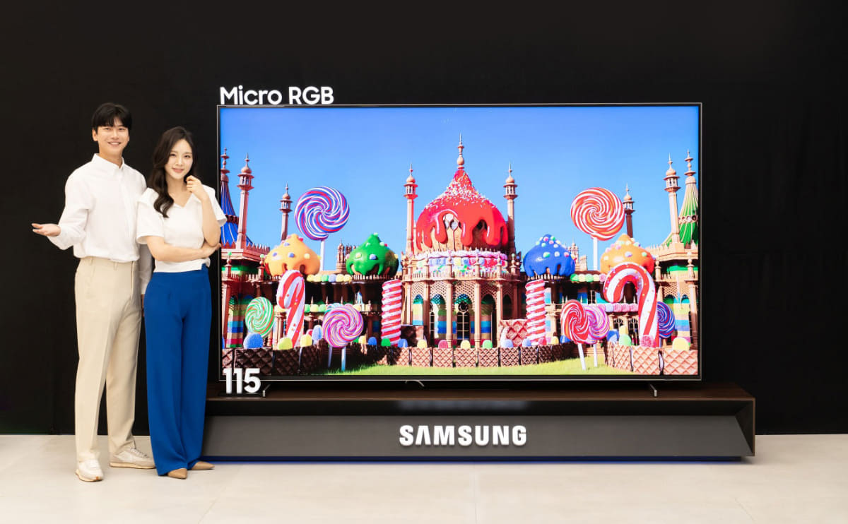 115型液晶ディスプレイ「Micro RGB TV」