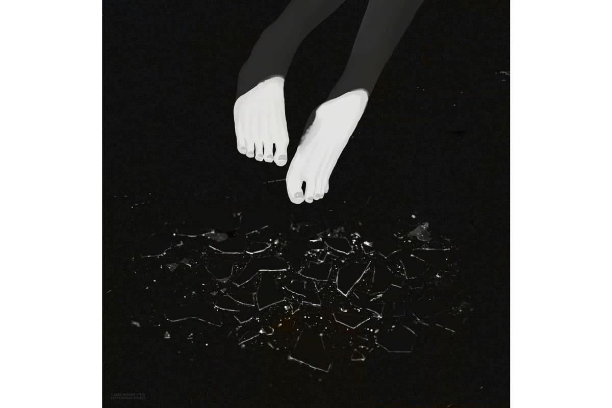 米津玄師「JANE DOE」ジャケット<br><span class="fnt-70">Illustration by 米津玄師</span>