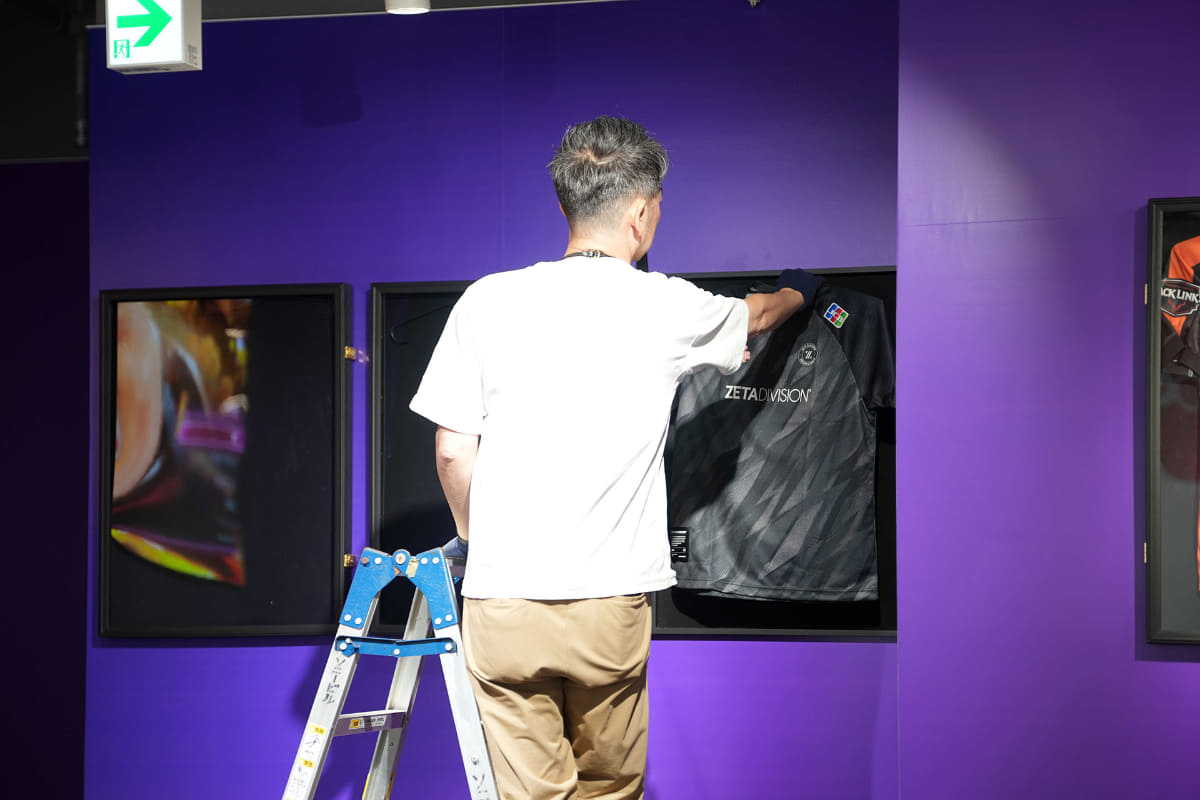 リニューアル作業の様子