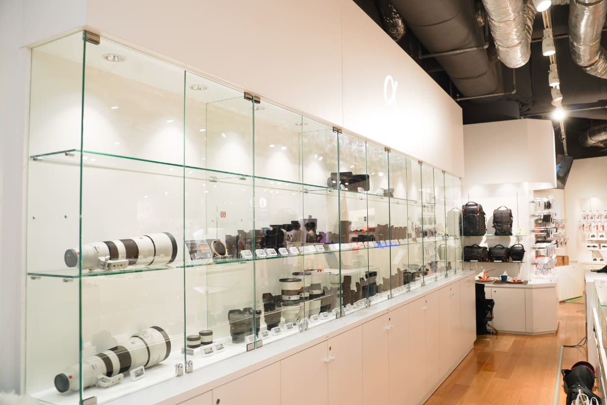 リニューアル後のカメラコーナー