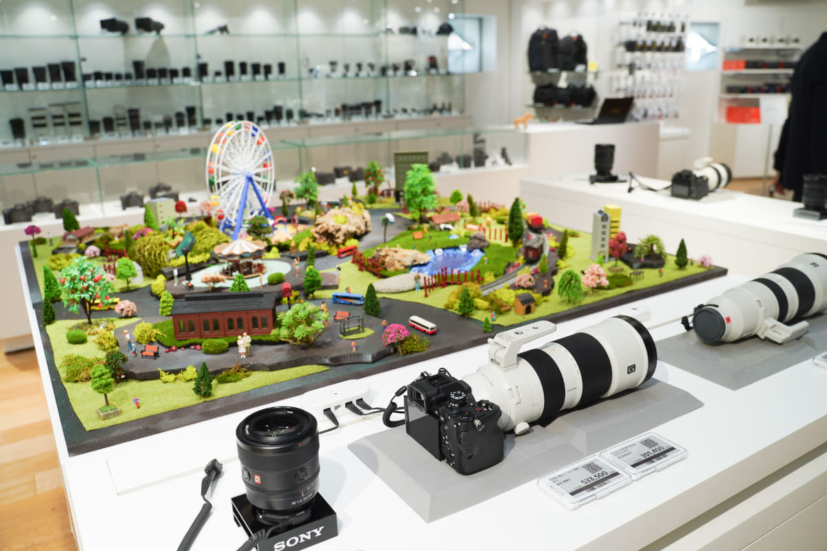 リニューアル後のカメラコーナー