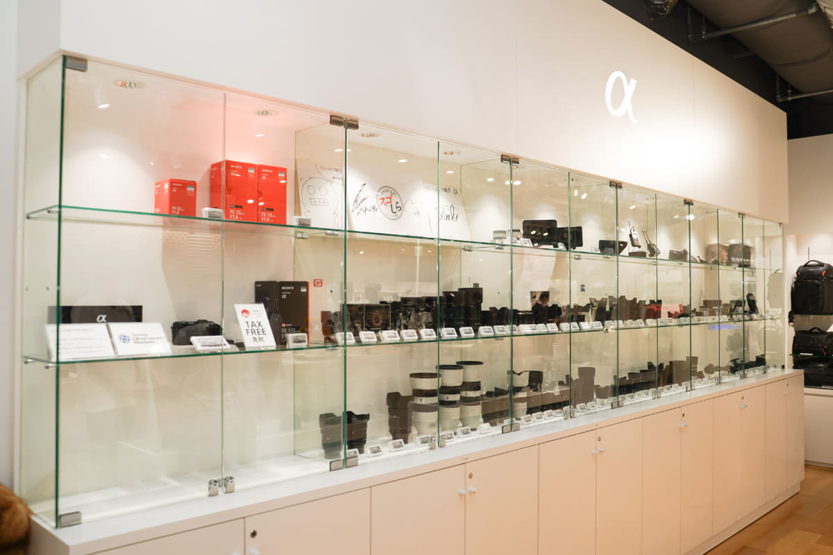 モデル数がどんどん増えていくレンズ群。設置するスペースにも余裕がなくなっていく