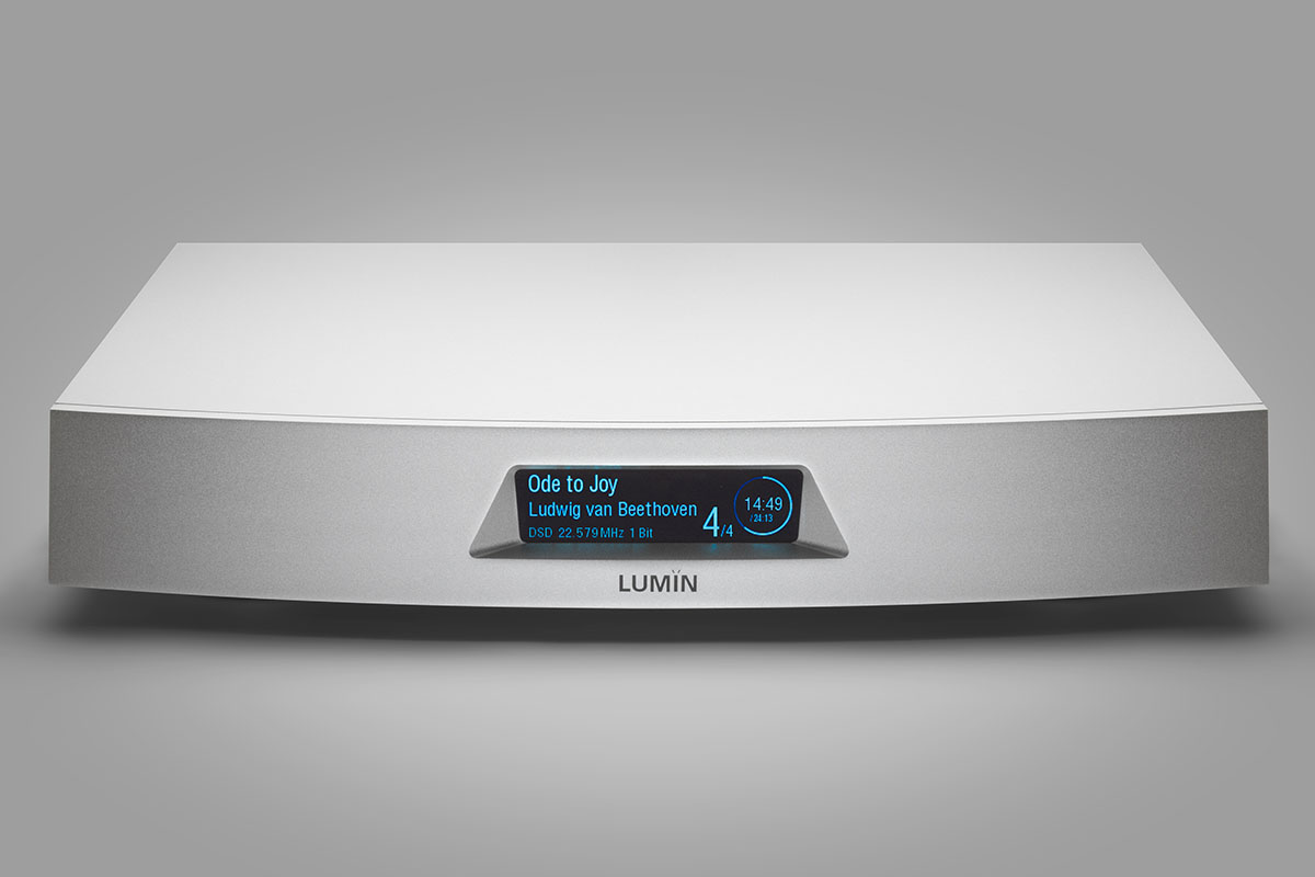 LUMINのネットワークプレーヤー「T3X」シルバー