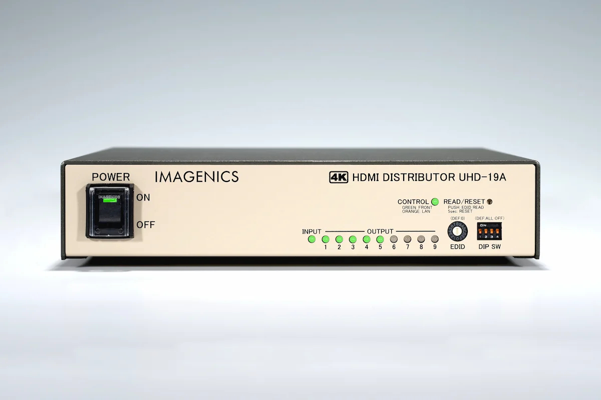 1入力9出力「UHD-113A」