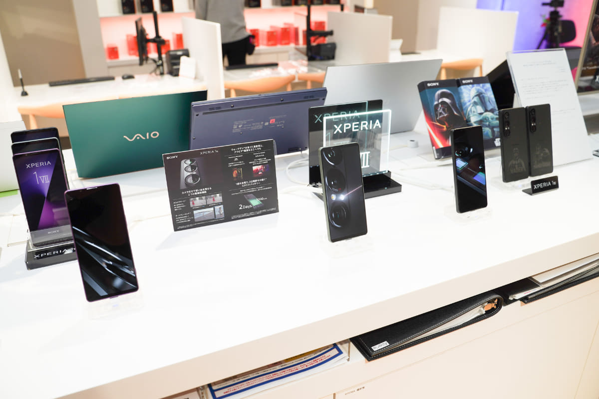 Xperiaが4階に移動