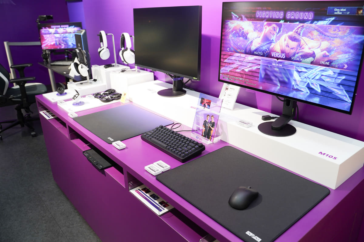 INZONEのギアを一気に体験できる