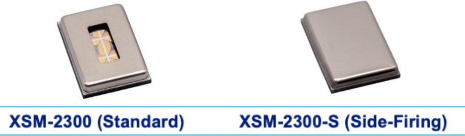 MEMSドライバー本体、標準は上に音を放射、side-firingは横向きに放射(オーディオグラス向け)<Br><span class="fnt-70">資料提供：xMEMS Labs Inc</span>