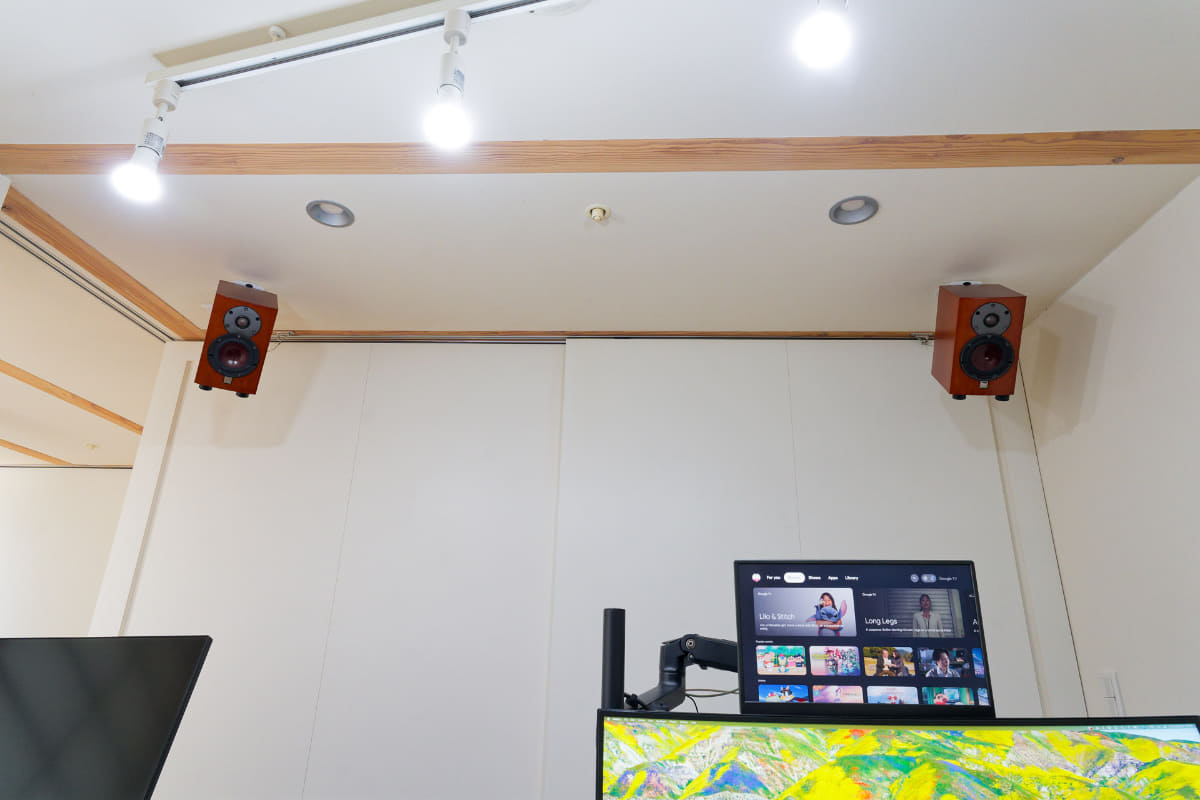 天吊りスピーカーが完成