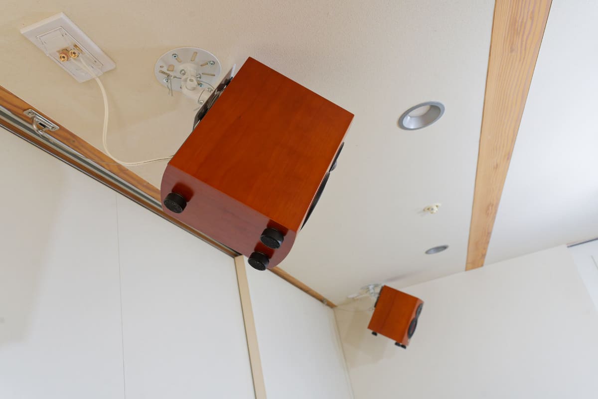 天吊りスピーカーが完成